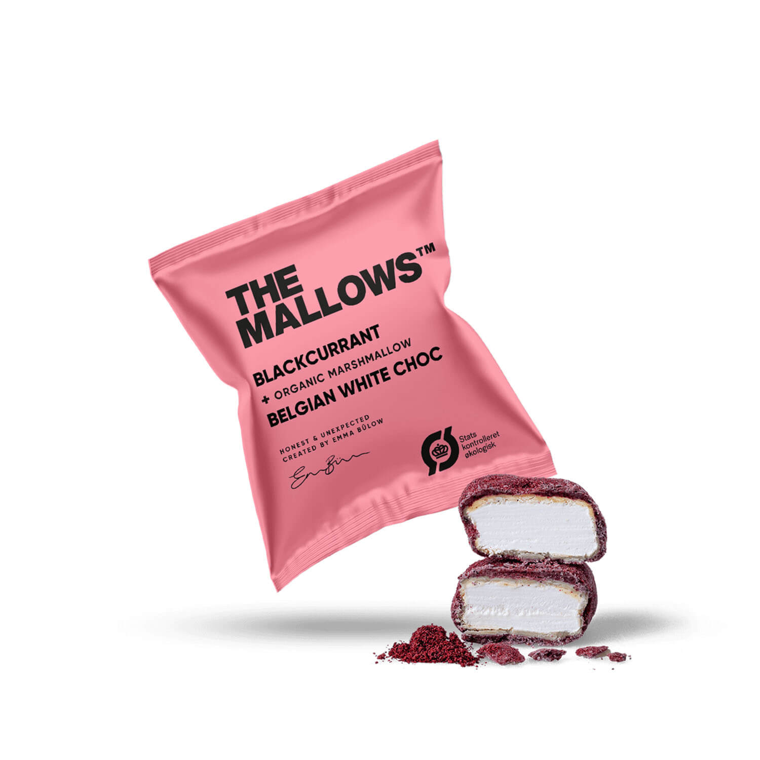 BLACKCURRANT & WHITE CHOC FLOWPACKS, 6 g