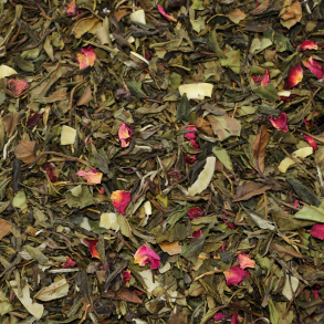 Grn Hvid te med Kokos og Vaniljesmag