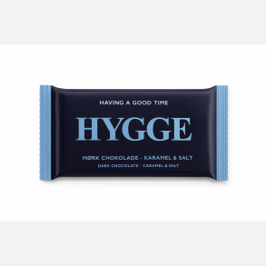 HYGGE - Chokoladeplade - M�rk chokolade 70% - karamel & salt