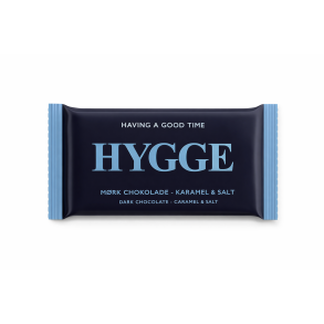 HYGGE - Chokoladebar - M�rk chokolade 70% - karamel & salt