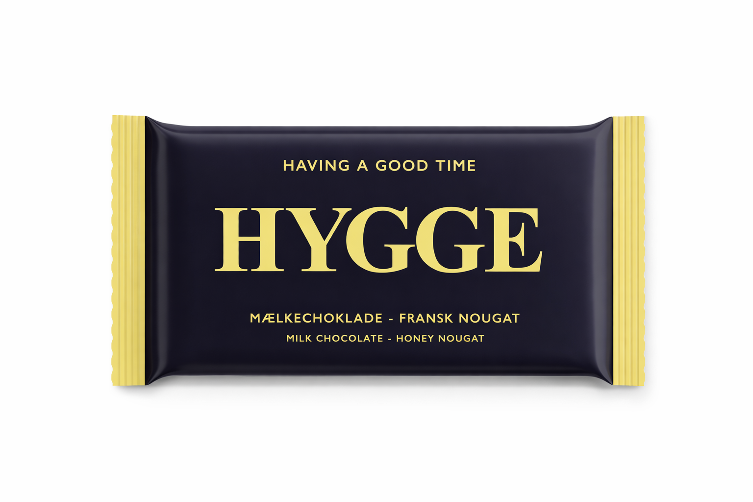 HYGGE - Chokoladebar - M�lkechokolade - fransk nougat