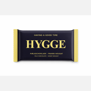 HYGGE - Chokoladeplade - M�lkechokolade - Fransk nougat