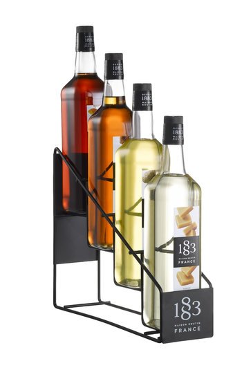 1883 Stativ til 4 fl. 1883 sirup, 1 liter