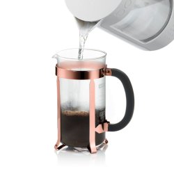 Coffee maker, 8 cup, 1.0 l. stainless steel