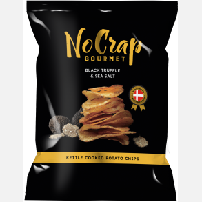 No Crap Gourmet kettle chips - Black truffle & sea salt