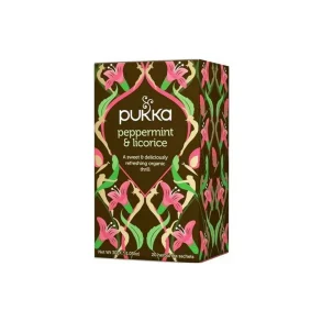 Pukka - Pebbermint & Licorice te - �ko
