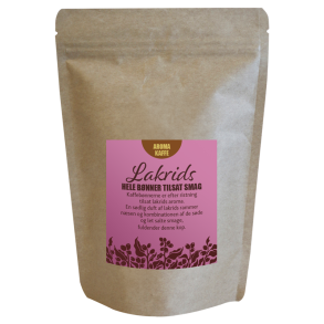 Kaffe Lakrids Hele bnner 225g