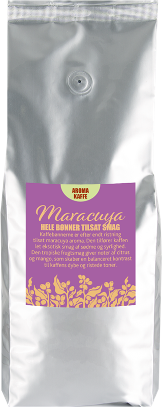 Smagskaffe - Maracuyasmag - 1 kg Hele b�nner