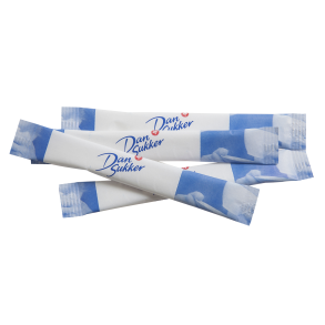 Sukker sticks. 1000 x 4 g