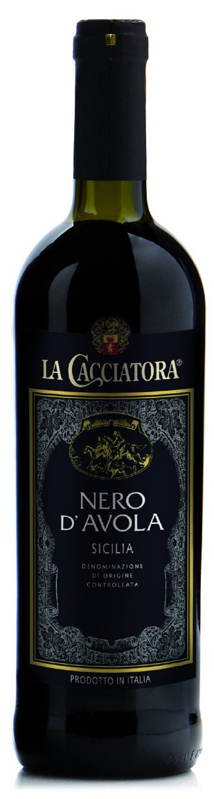 Rødvin Itailen - La Cacciatora, Nero D'avola.