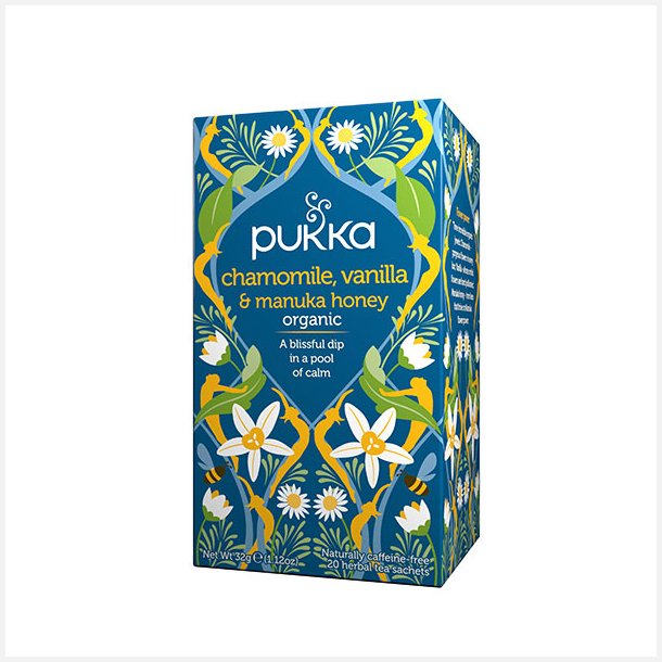 Pukka - Chamomile, vanilla &amp; manuka honey te - �ko