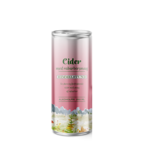 Himmelstund Rabarbercider alkoholfri 250ml