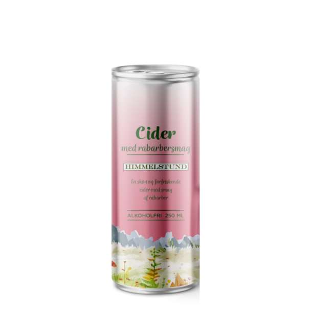 Himmelstund Rabarbercider alkoholfri 250ml