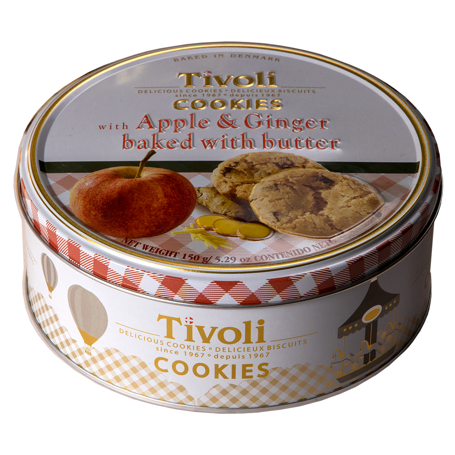 Tivoli ble &amp; Ingefr smkager 150g