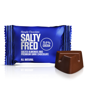 Chokolade Bites, Salty Fred(71%) 10g