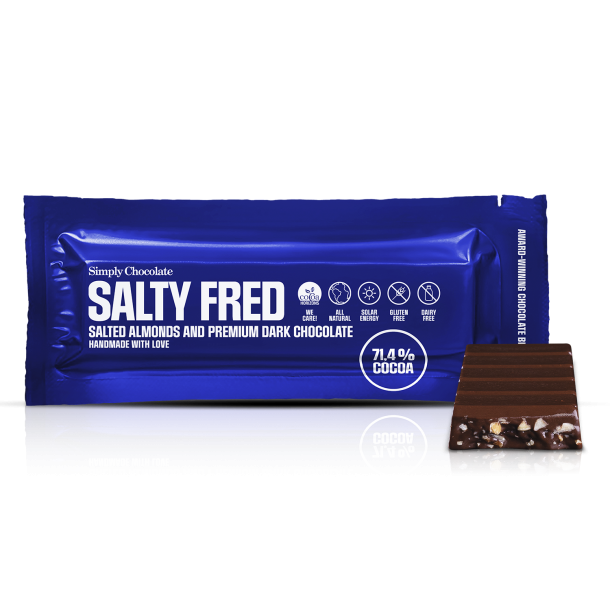 Chokoladebar, Salty Fred 40g