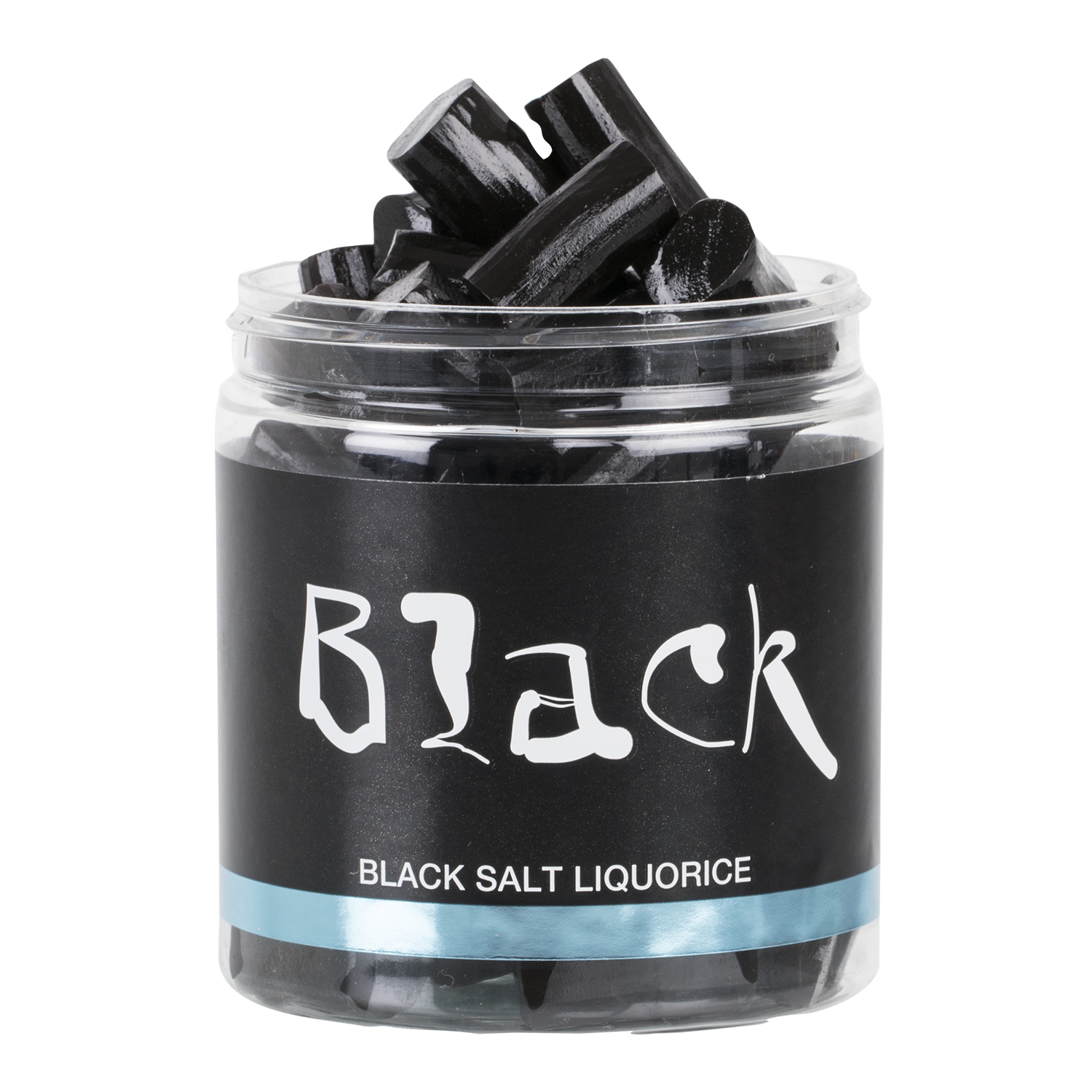 Salt lakrids i dse 170g, Black liquorice