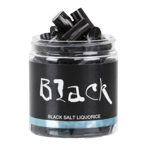 Salt lakrids i dse 170g, Black liquorice