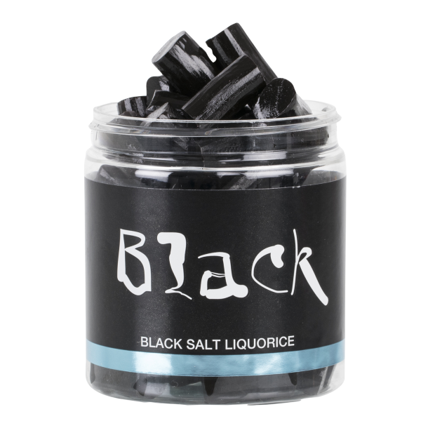 Salt lakrids i dse 170g, Black liquorice