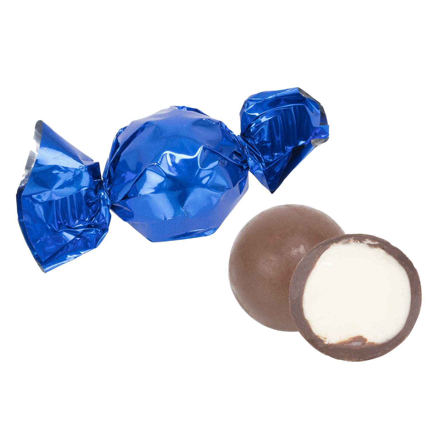 Chokolade kugler, mintsmag, bl folie 100g 