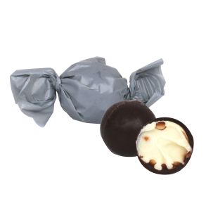 Chokolade kugler, saltkaramel, lysbl� folie 100g 
