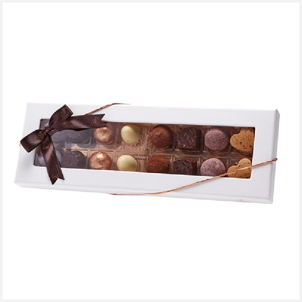 �ske med 16 stk. chokolader