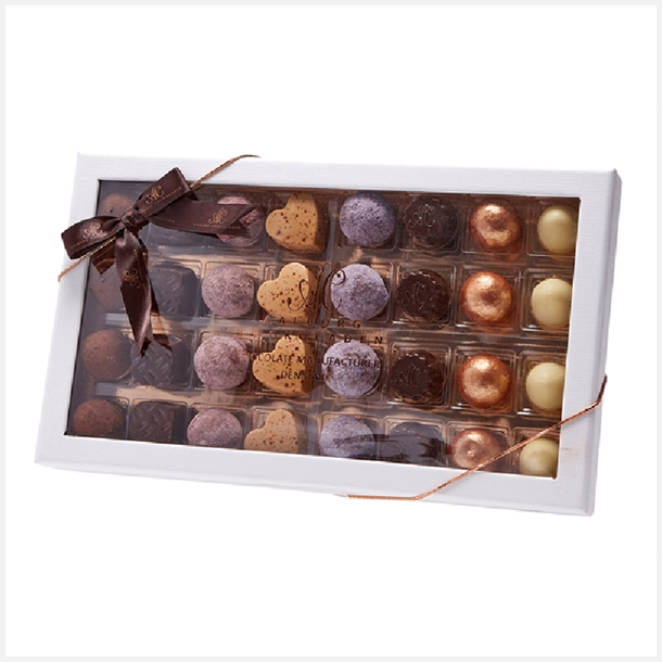�ske med 32 stk. chokolader