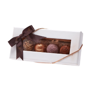 �ske med 4 stk. chokolader