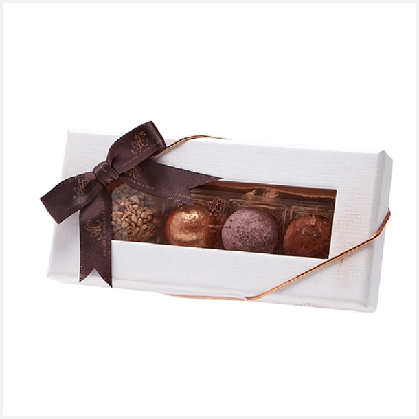 �ske med 4 stk. chokolader