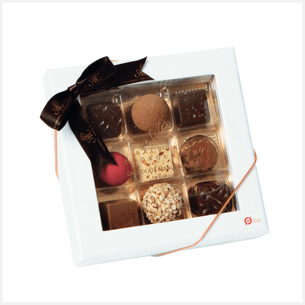 �kologisk 9 stk. chokolade �ske