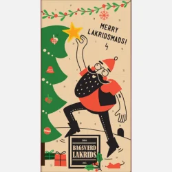 Bagsv�rd Lakrids � Julekalender 2025 � �First Mover� gave en Classic lakrids plade medf�lger