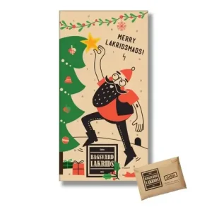 Bagsv�rd Lakrids � Julekalender 2026 � �First Mover� gave en Classic lakrids plade medf�lger