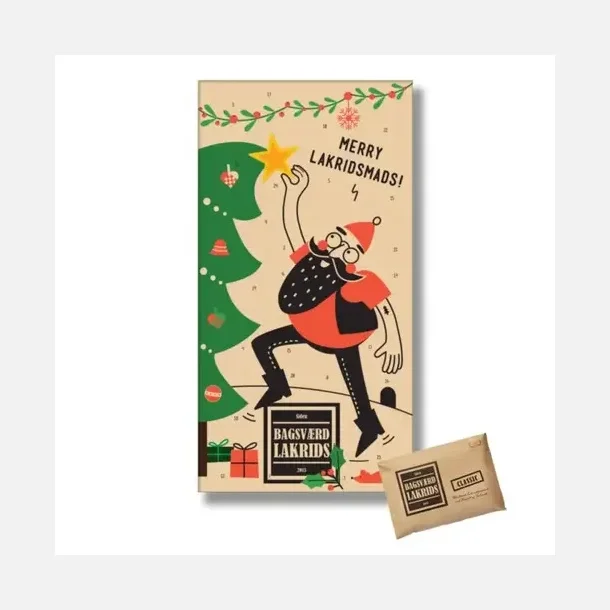 Bagsv�rd Lakrids � Julekalender 2025 � �First Mover� gave en Classic lakrids plade medf�lger