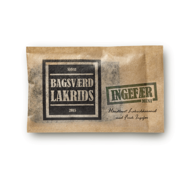 Bagsvrd Lakrids - Ingefr mini