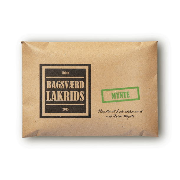 Bagsvrd Lakrids - Mynte lakrids