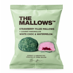 The Mallows - STRAWBERRY FILLED MALLOWS + BELGIAN WHITE CHOC &amp; WATERMELON