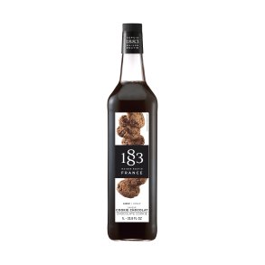 1883 chocolate cookie sirup 1 liter glas