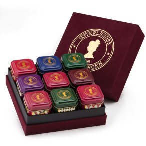 Gaveske 9 dser te - Jule Te