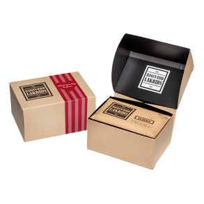 Rd Gavebox - 5 stk Lakridsplader