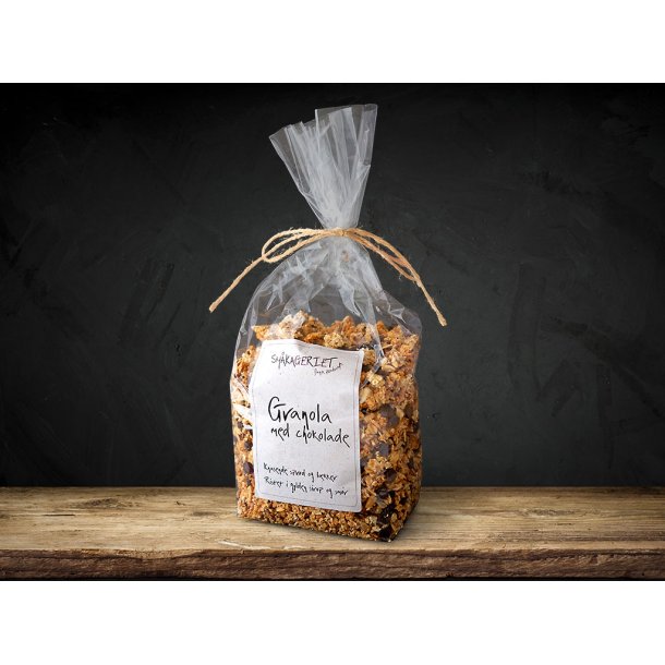Granola med chokolade