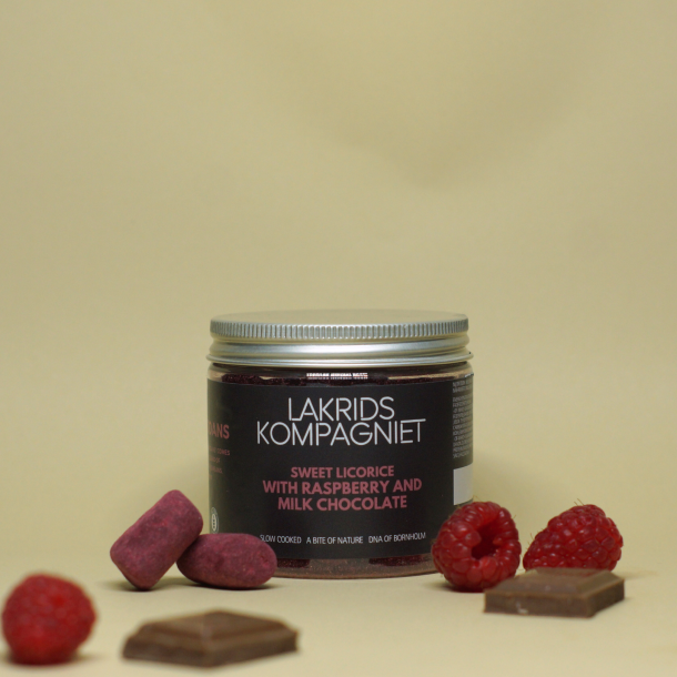 Lakrids kompagniet - Sweet licorice with raspberry and milk chocolate - small