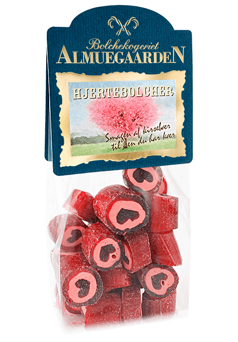 Hjerte, Klodsbundspose, 140g