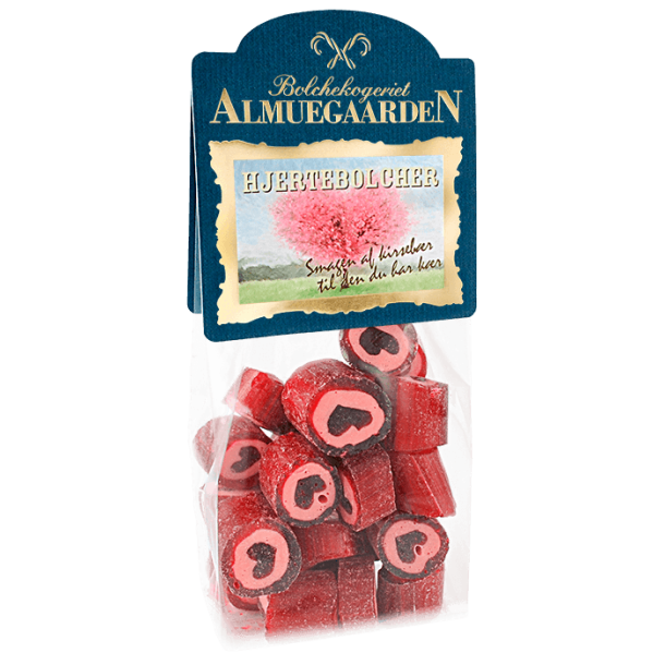 Hjerte, Klodsbundspose, 140g