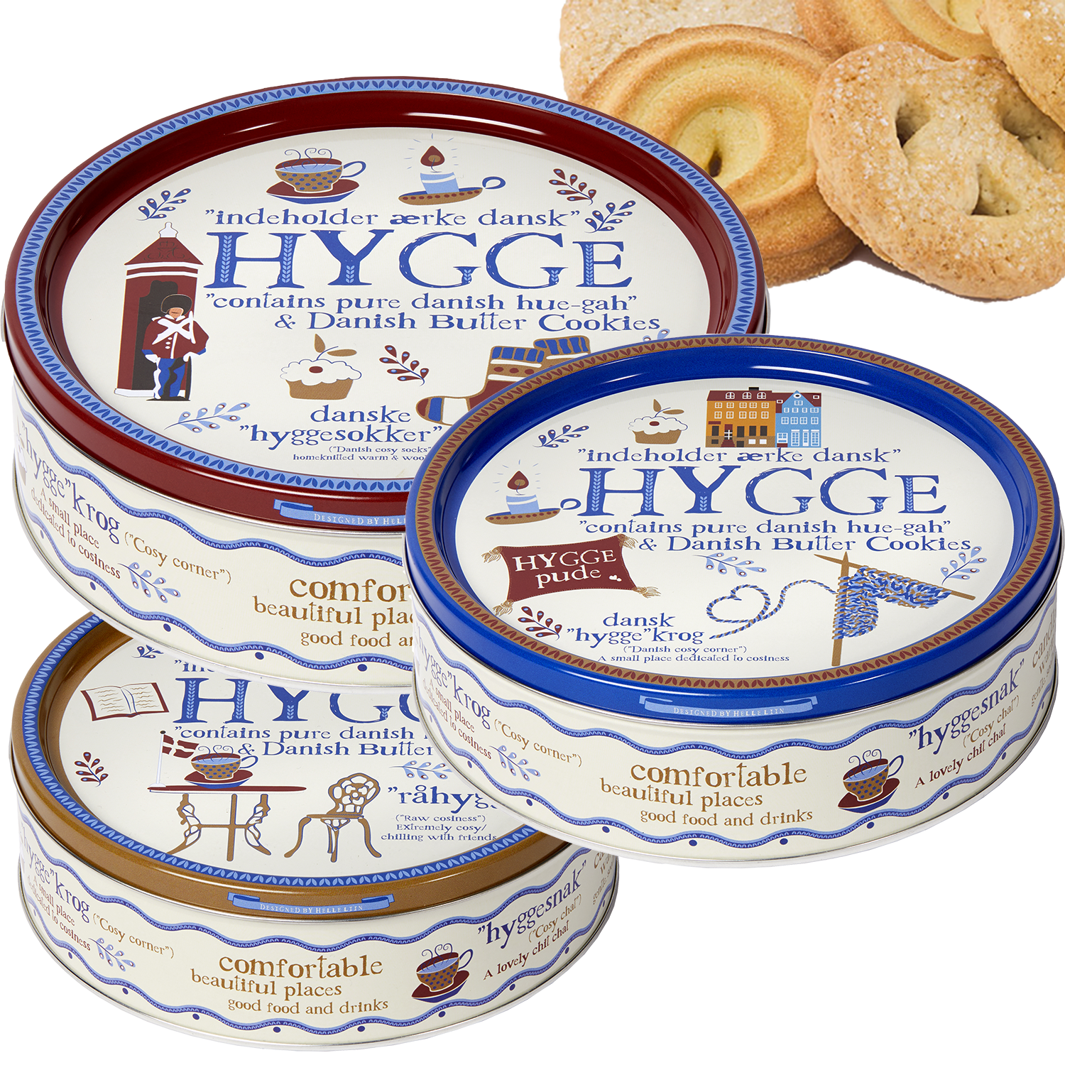 Smkagedse -  Hygge 340g assorteret