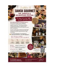 DANSK GOURMET FESTIVAL BILLET D. 22/08 KL. 10-17