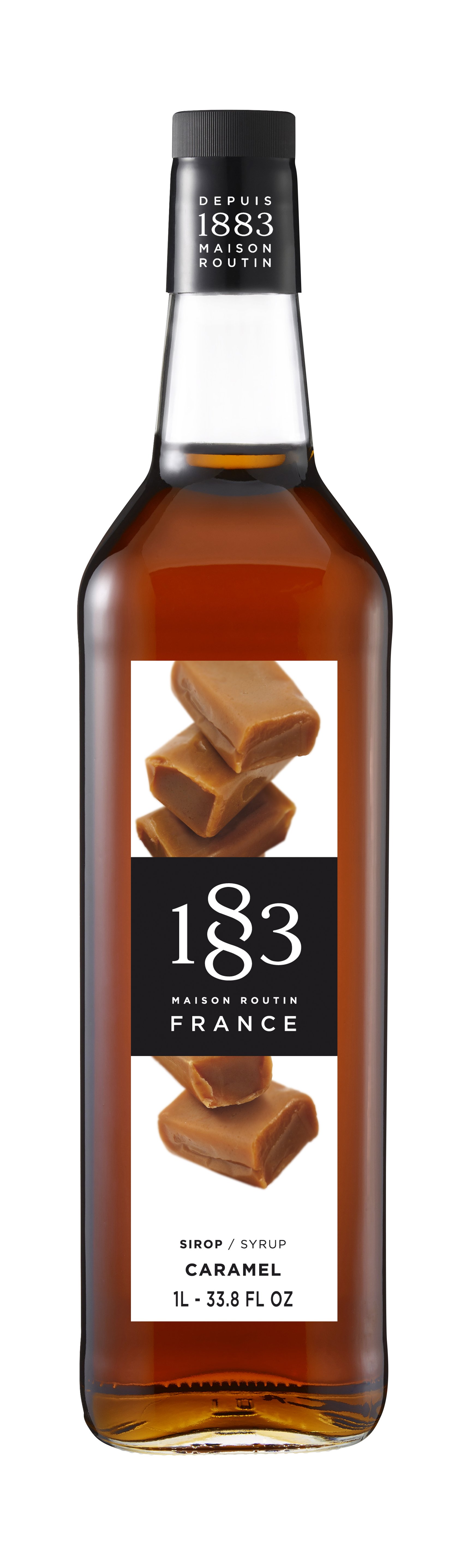 1883 karamel sirup 1 liter glas