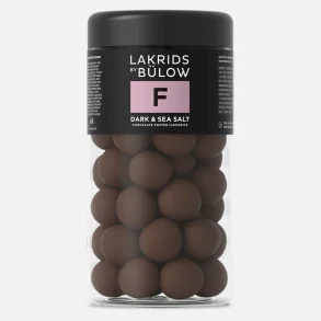 Lakrids by B�low - F - Dark & Sea salt, Regular
