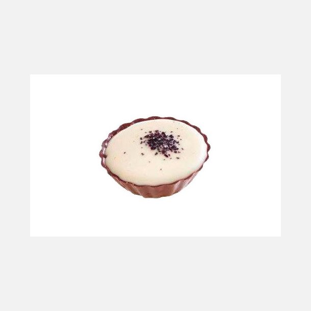 Pralin�er Hvid chokolade m/lakridssirup