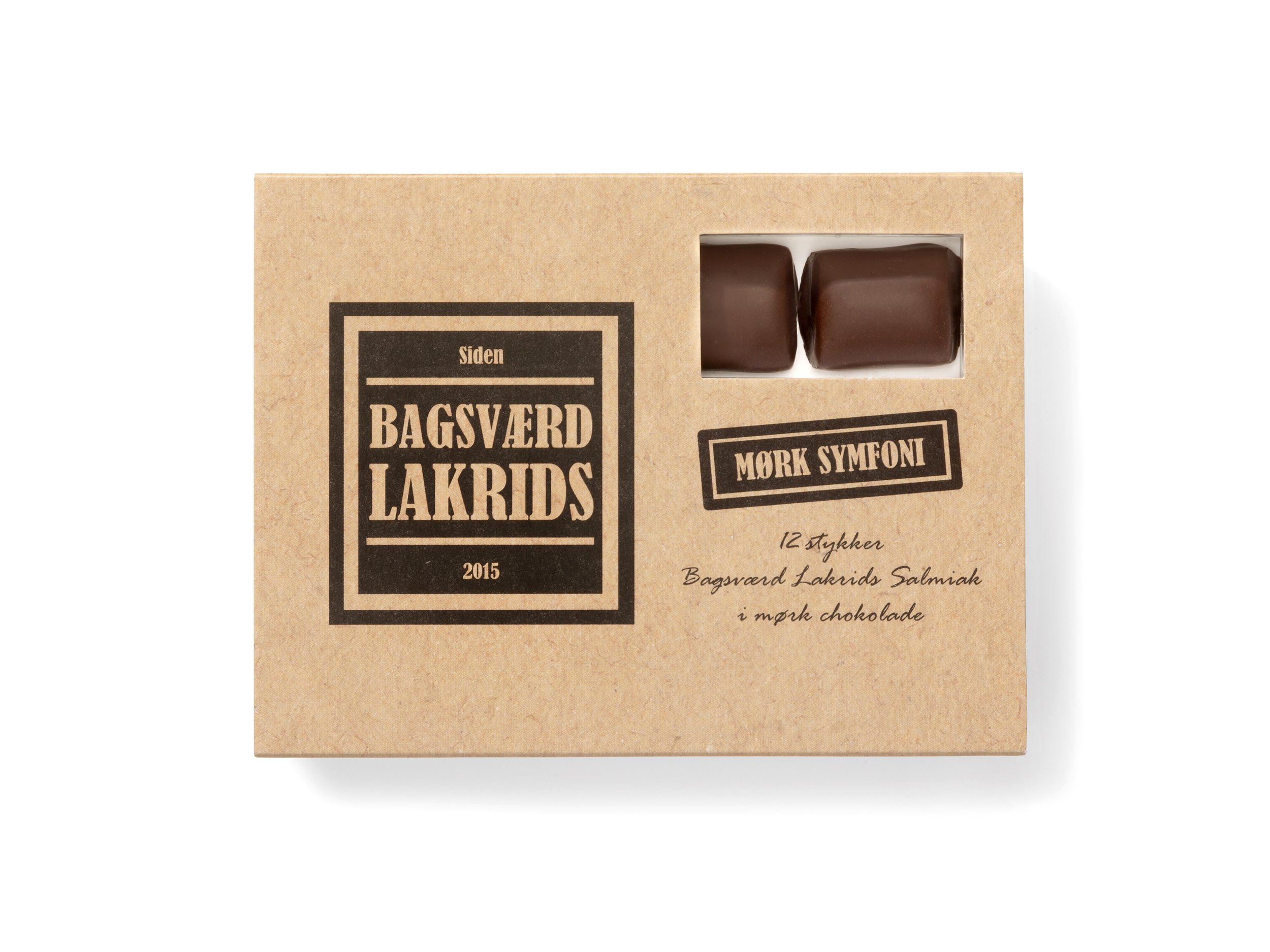 Bagsvrd Lakrids - Mrk symfoni ske