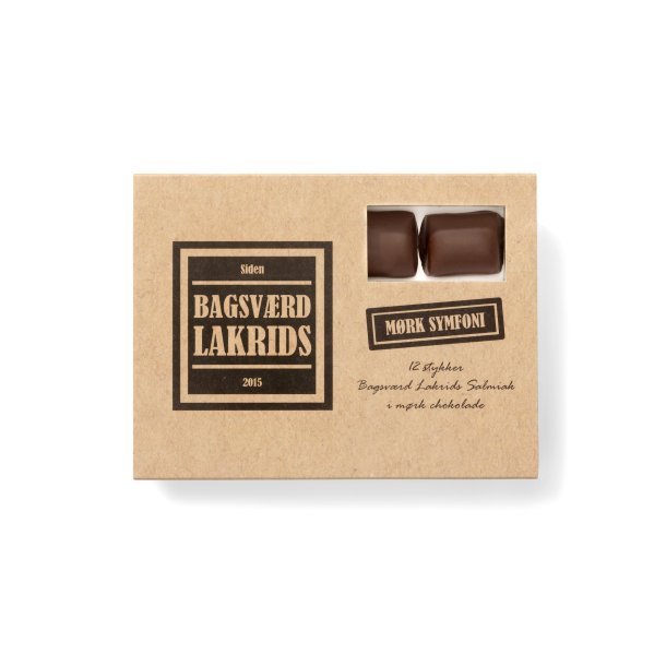 Bagsvrd Lakrids - Mrk symfoni ske